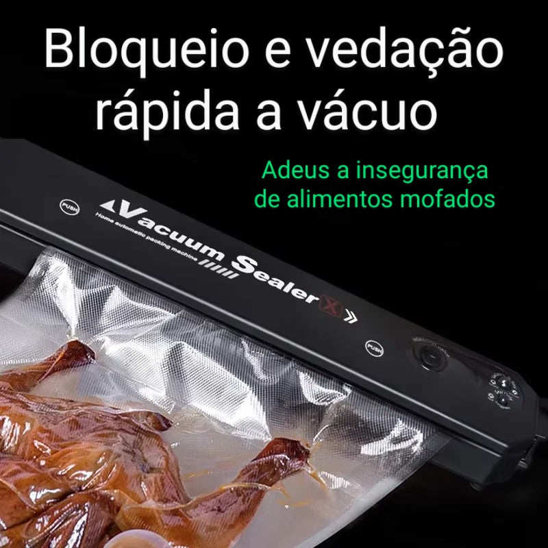 Máquina de embalagem automática, seladora de alimentos a vácuo, armazenadora de alimentos frescos 220v